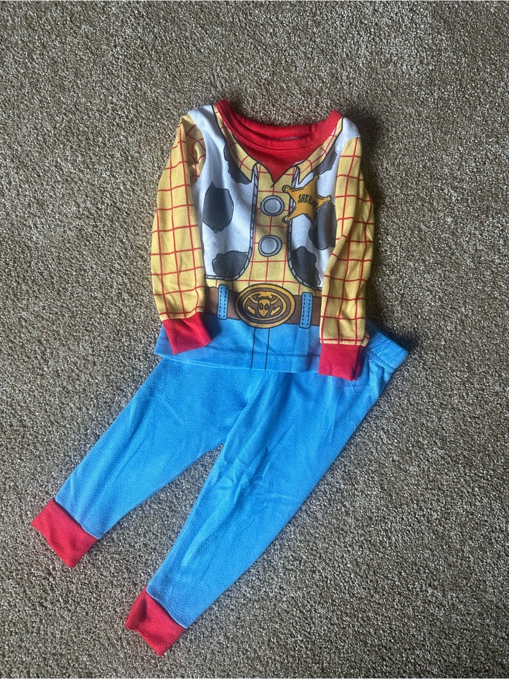 “Toy Story” toddler pajamas
